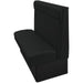 Oak Street Manufacturing Single 72" x 42" Drake Vinyl/Upholstered Booth