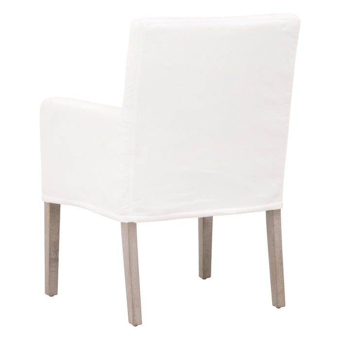 Essentials For Living Stitch & Hand - Dining & Bedroom Drake Slipcover Arm Chair 6664.LPPRL/NG