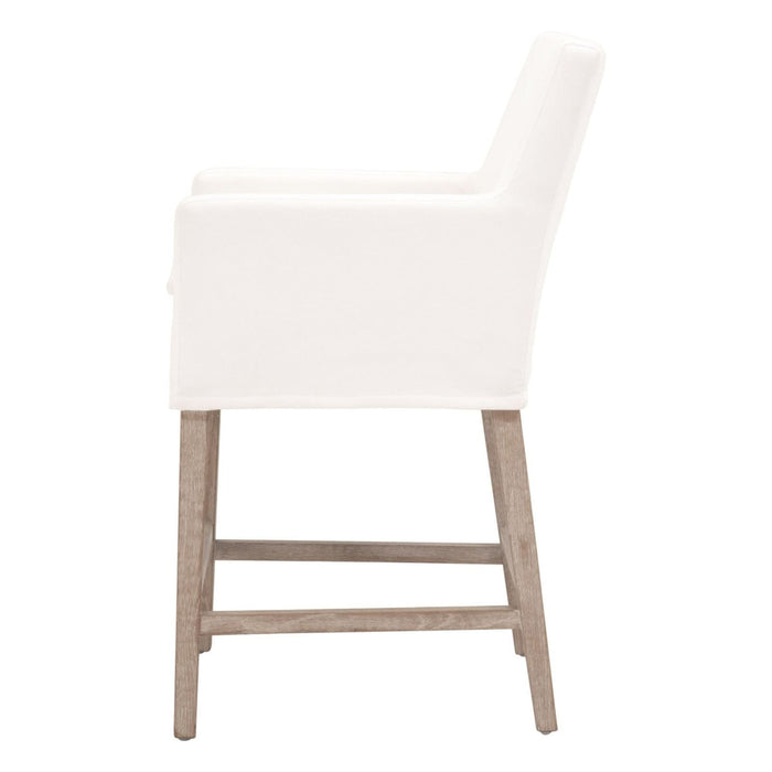 Essentials For Living Stitch & Hand - Dining & Bedroom Drake Slipcover Counter Stool 6664CS.LPPRL/NG