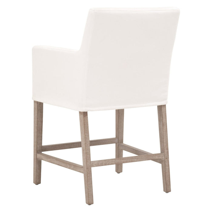 Essentials For Living Stitch & Hand - Dining & Bedroom Drake Slipcover Counter Stool 6664CS.LPPRL/NG