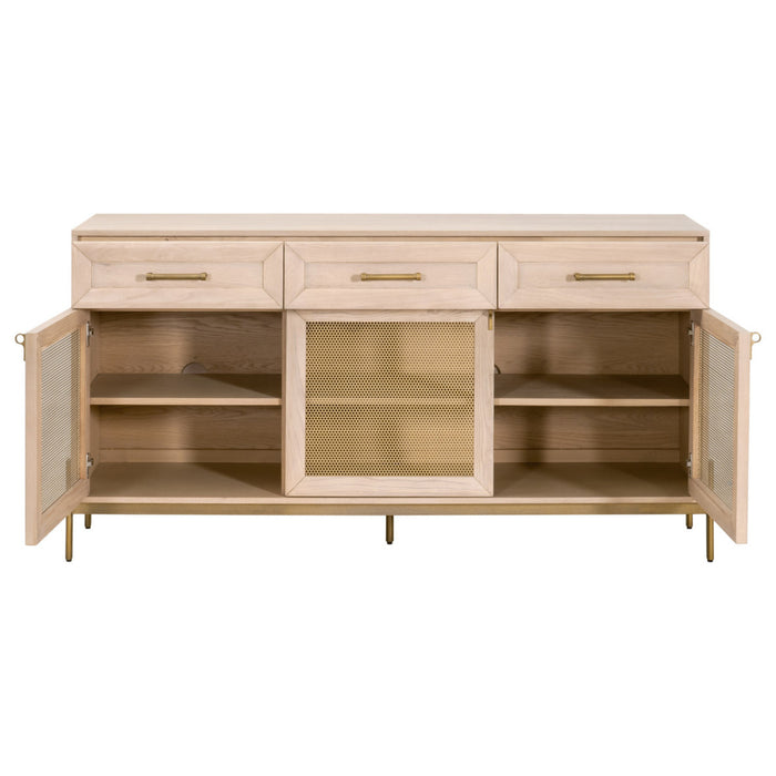 Essentials For Living Traditions Dwell Media Sideboard 6086.LHON/BGLD