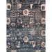 Pasargad Home Transitional Collection Hand-Knotted Blue Bsilk & Wool Area Rug-10' 0" X 14' 0" VASE-7024 10x14
