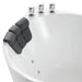 Empava 71 inch Whirlpool Acrylic Alcove Bathtub - EMPV-71AIS08