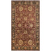 Pasargad Home Agra Collection Hand-Knotted Red Lamb's Wool Area Rug-10' 3" X 18' 4" 26868
