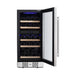 Empava 15 inch Dual Zone Wine Cooler Wine Fridge EMPV-WC02D