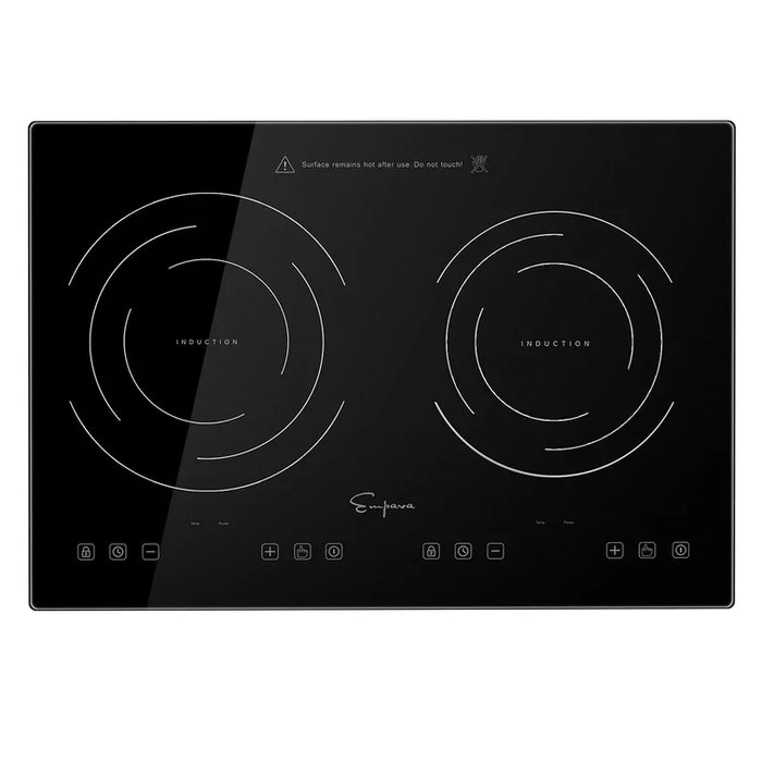 Empava 12 inch Induction Cooktop with 2 burners EMPV-IDC12B2