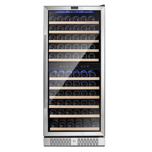 Empava Wine Refrigerator 55" Tall Dual Zone Wine Fridge EMPV-WC06D