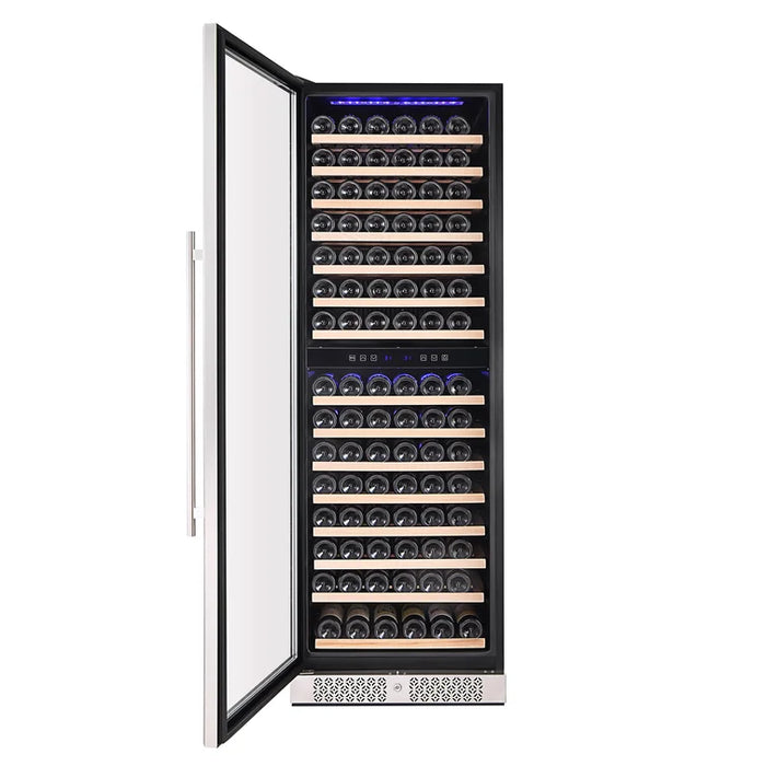 Empava Dual Zone Wine Cooler 70" Tall Wine Fridge EMPV-WC08D