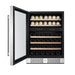 Empava 24 inch Dual Zone Wine Cooler Beverage Fridge EMPV-WC04D