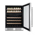 Empava 24 inch Dual Zone Wine Cooler Beverage Fridge EMPV-WC04D
