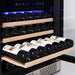 Empava 24 inch Dual Zone Wine Cooler Beverage Fridge EMPV-WC04D