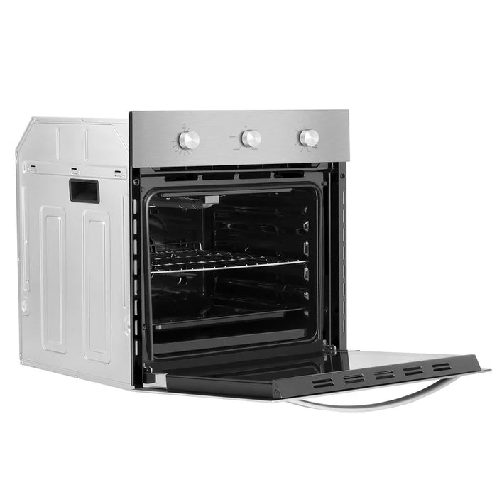 Empava 24 inch 2.3 cu. ft. Single Gas Wall Oven 24WO08 - Only For NG Gas EMPV-24WO08