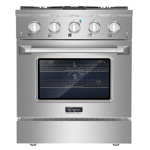 Empava 30 inch Pro-Style Slide-In Single Oven Gas Range EMPV-30GR07