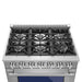 Empava 36 Inch Pro-Style Slide-In Single Oven Gas Range EMPV-36GR08