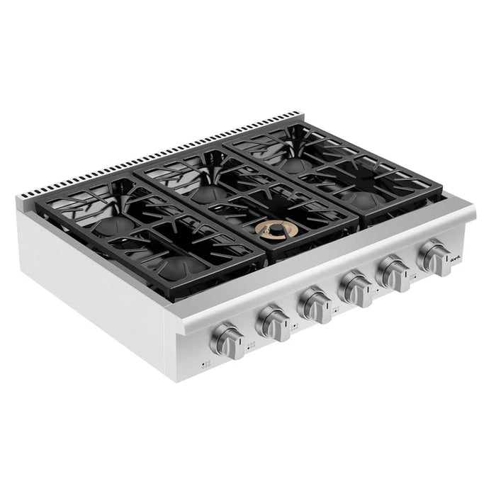Empava Pro-style 36 inch Slide-in Gas Cooktops EMPV-36GC31