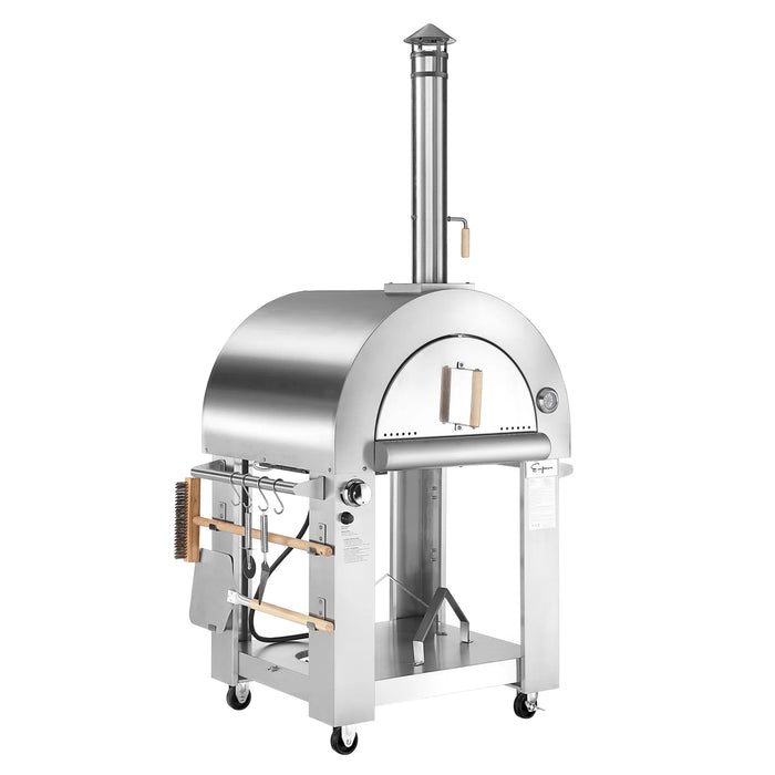 Empava Outdoor Wood Fired and Gas Pizza Oven EMPV-PG03