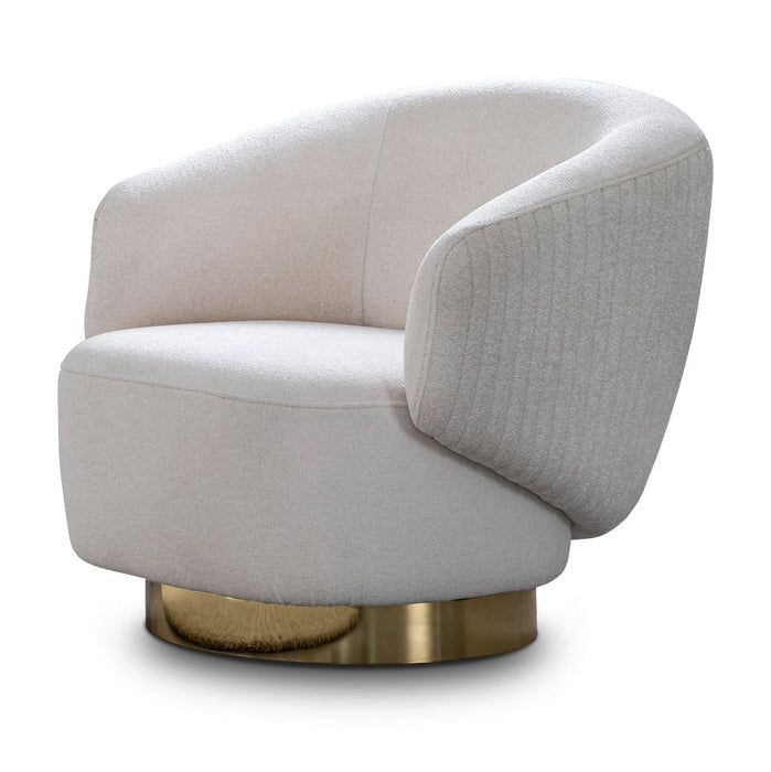 Whiteline Modern Living Erzin Swivel Accent Chair