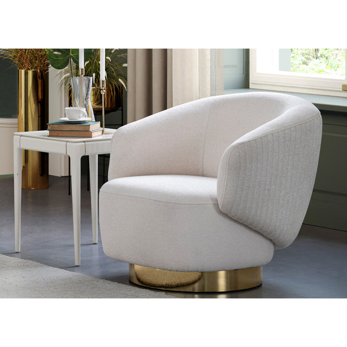 Whiteline Modern Living Erzin Swivel Accent Chair
