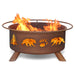 Patina Products Bear & Trees Fire Pit F107