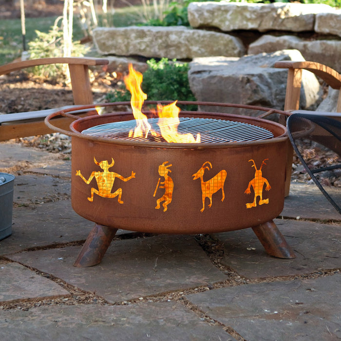 Patina Products Kokopelli Fire Pit F112