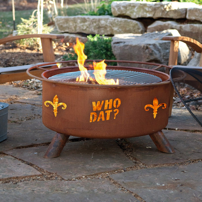 Patina Products Who Dat Fire Pit F205