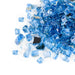 Crushed Fire Glass, 10 LBS, 1.5" Pieces, Multiple Colors