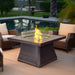 Elio 42" Outdoor Fire Pit Table for Patio