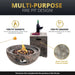 Stonebridge 31-Inch Concrete Fire Pit Bowl