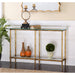 Uttermost Elenio Glass Console Table 24421