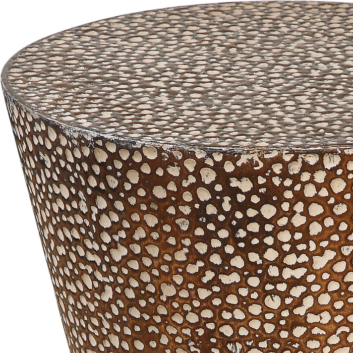 Uttermost Cutler Drum Shaped Accent Table 24461