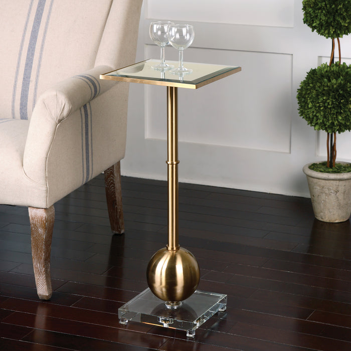 Uttermost Laton Mirrored Accent Table 24502