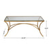 Uttermost Alayna Gold Coffee Table 24639