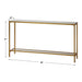Uttermost Hayley Gold Console Table 24685