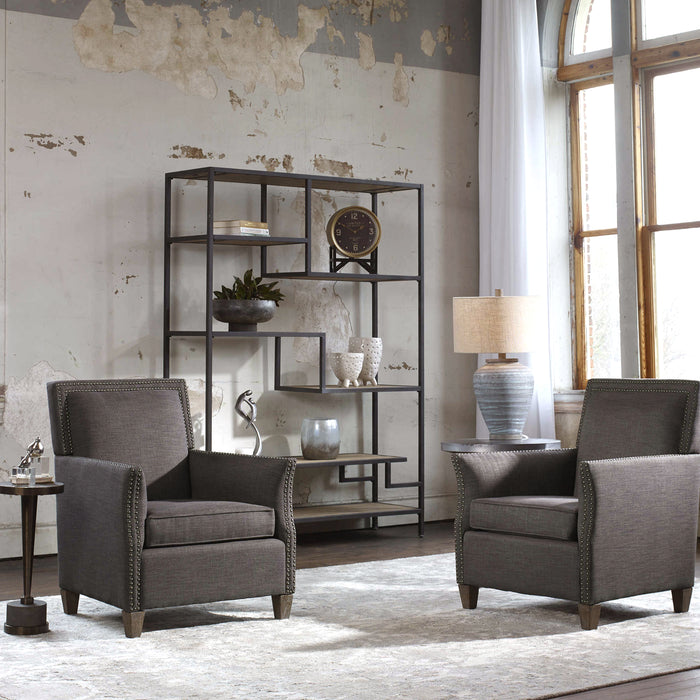 Uttermost Sherwin Industrial Etagere 24682