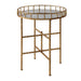 Uttermost Tilly Bright Gold Accent Table 24711