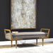 Uttermost Waylon Mid-Century Modern Bench 23388