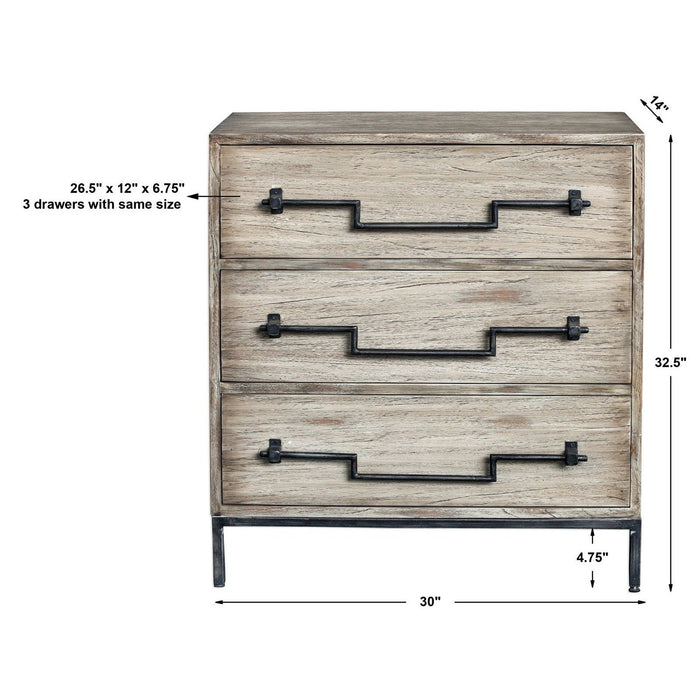 Uttermost Jory Aged Ivory Accent Chest 25810