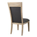 Uttermost Encore Dark Gray Armless Chair 23440