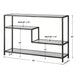 Uttermost Leo Industrial Console Table 24810