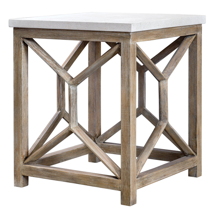 Uttermost Catali Stone End Table 25886