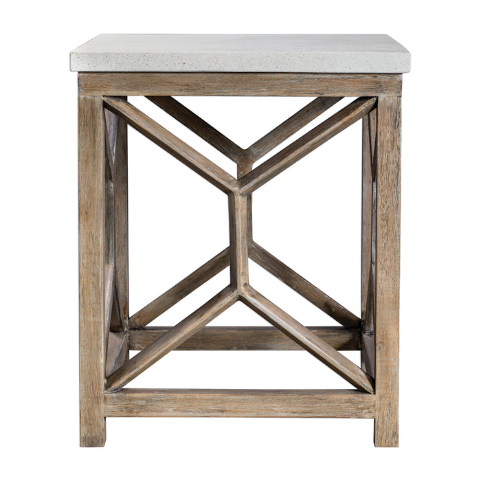 Uttermost Catali Stone End Table 25886