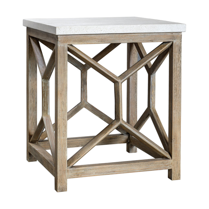 Uttermost Catali Stone End Table 25886