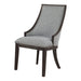 Uttermost Janis Ebony Accent Chair 23481