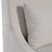 Uttermost Coley White Linen Armless Chair 23493