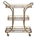 Uttermost Stassi Gold Serving Cart 24876