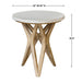Uttermost Marnie Limestone Side Table 25437