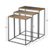 Uttermost Coreene Gold Nesting Tables Set/3 25050