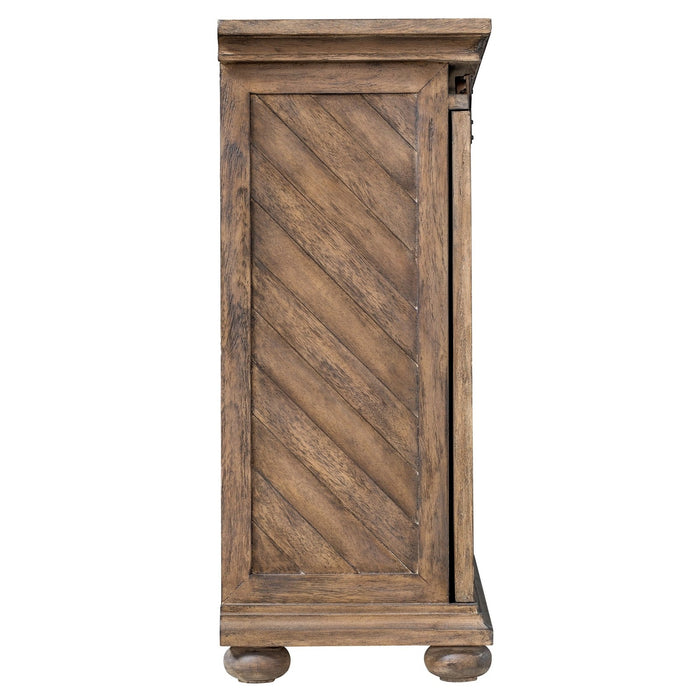 Uttermost Primalia Barn Door Media Console 25445