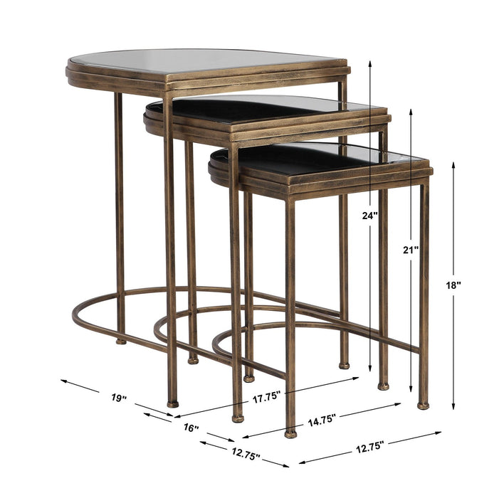 Uttermost India Nesting Tables, Set/3 24908