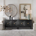 Uttermost Aiken Dark Walnut 2 Door Cabinet 24916